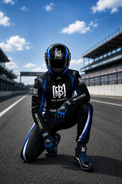 Custom Go Kart Racing Suit – Personalized Karting Suit with Custom Logo | IBM STORES