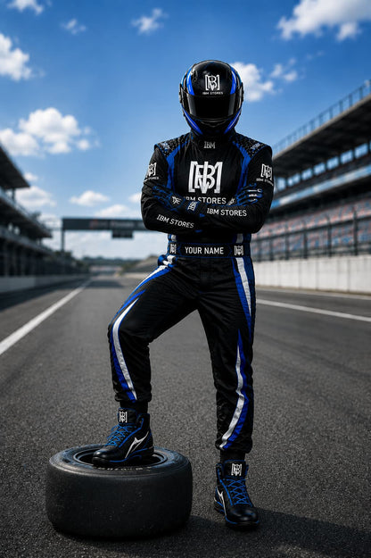 Custom Go Kart Racing Suit – Personalized Karting Suit with Custom Logo | IBM STORES