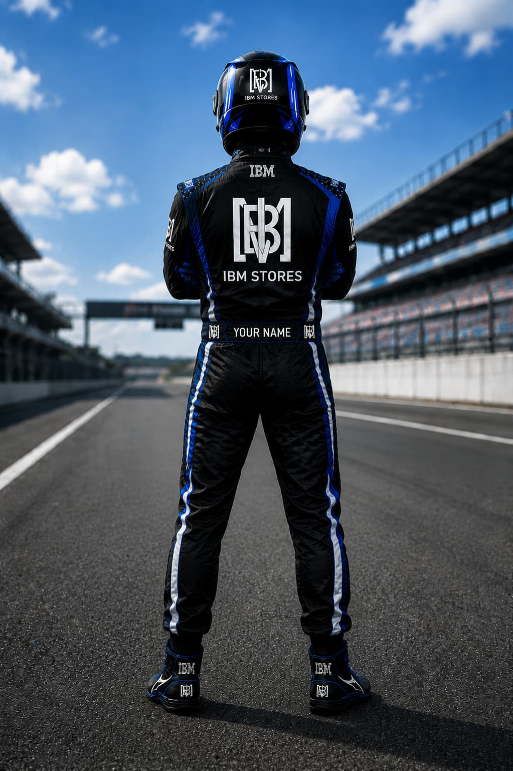 Custom Go Kart Racing Suit – Personalized Karting Suit with Custom Logo | IBM STORES
