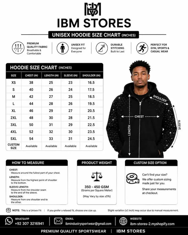 Custom License Photo Hoodie – Personalized Oversized Rhinestone Zip Hoodie | IBM STORES